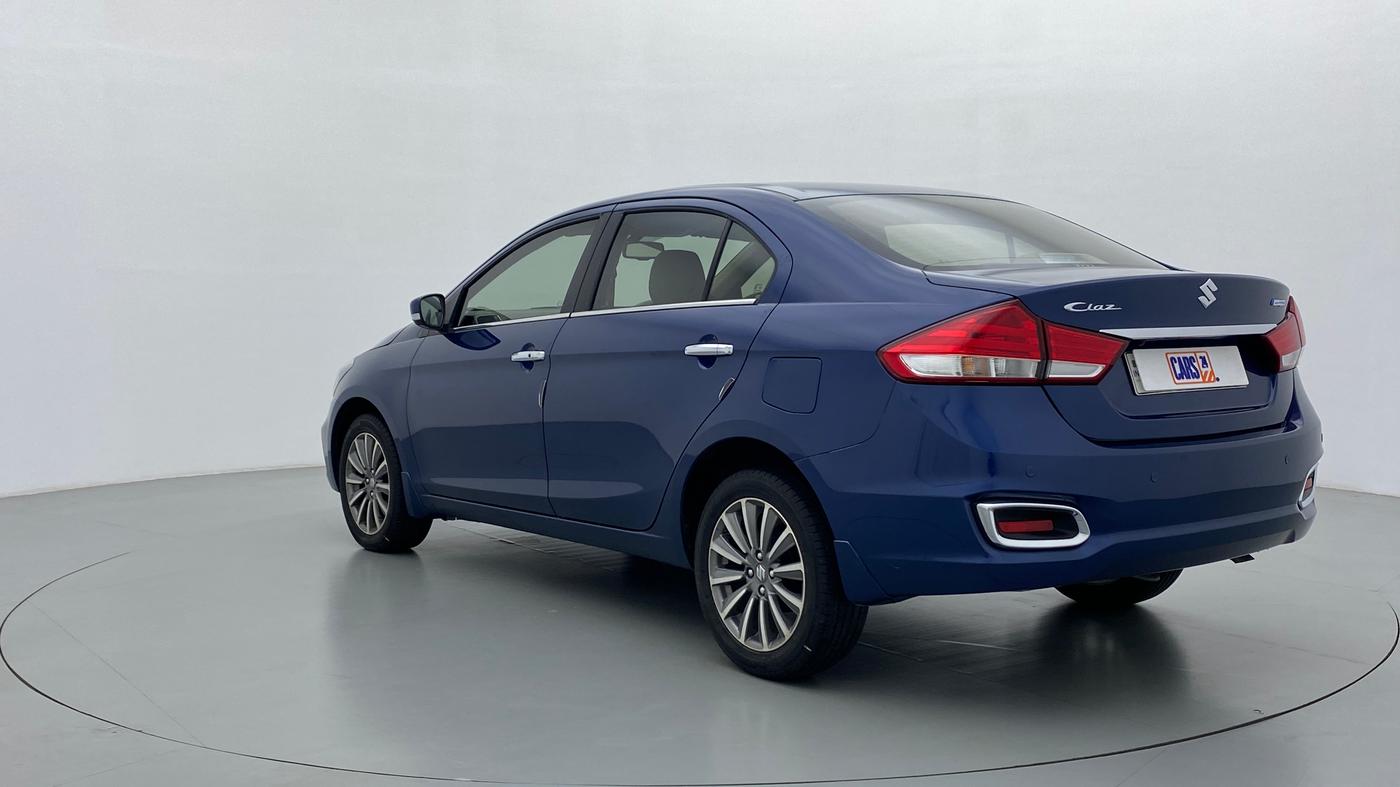 2021 Maruti Ciaz ALPHA 1.5 MT VTVT SHVS, Petrol, Manual, 4,302 km, Left Back Diagonal