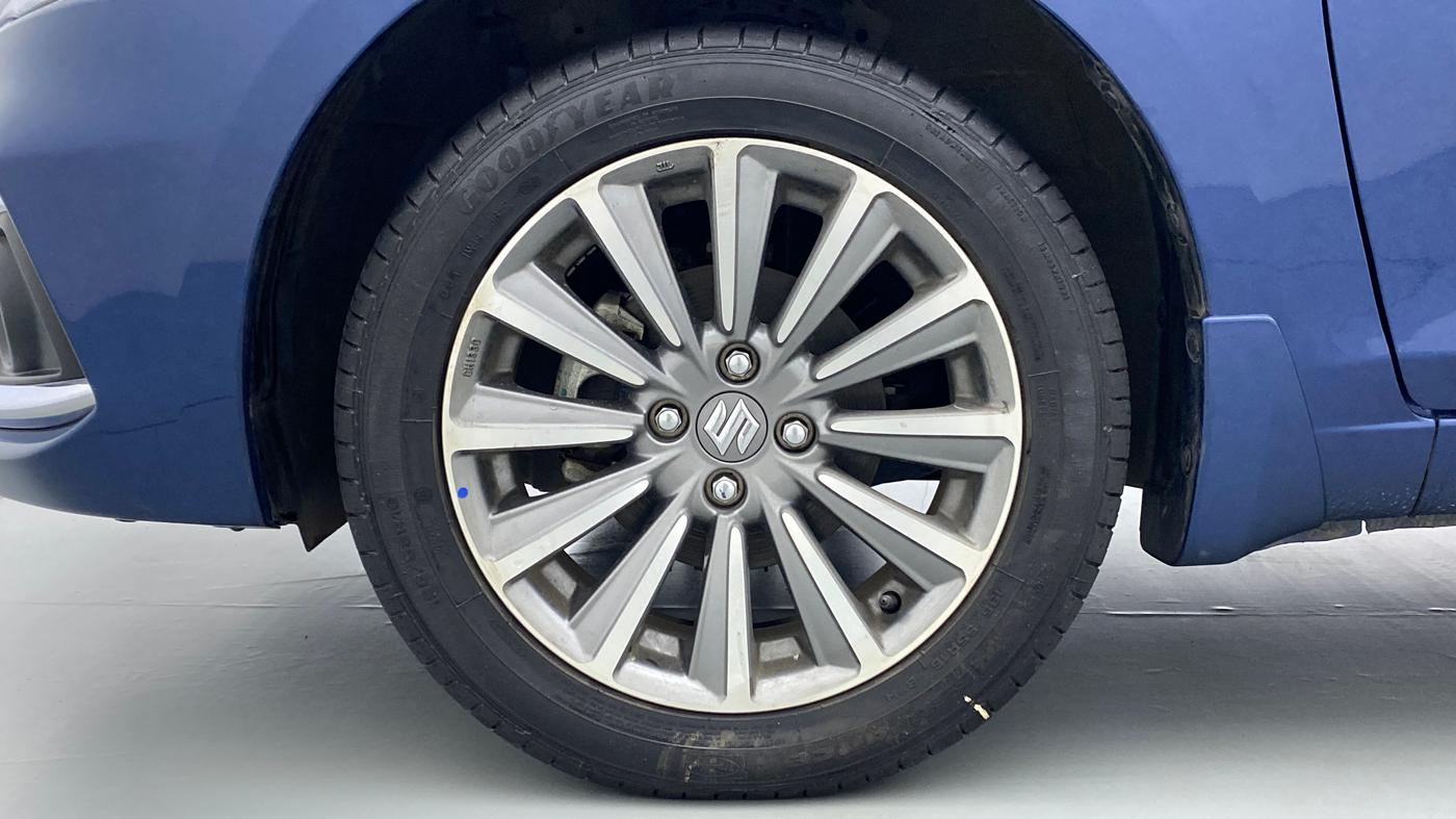 2021 Maruti Ciaz ALPHA 1.5 MT VTVT SHVS, Petrol, Manual, 4,302 km, Left Front Wheel