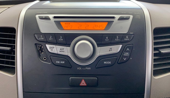 2013 Maruti Wagon R 1.0 VXI, Petrol, Manual, 29,475 km, Infotainment System
