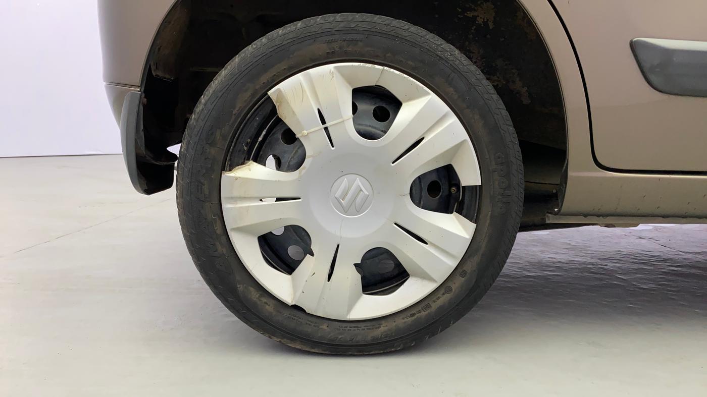 2013 Maruti Wagon R 1.0 VXI, Petrol, Manual, 29,475 km, Right Rear Wheel