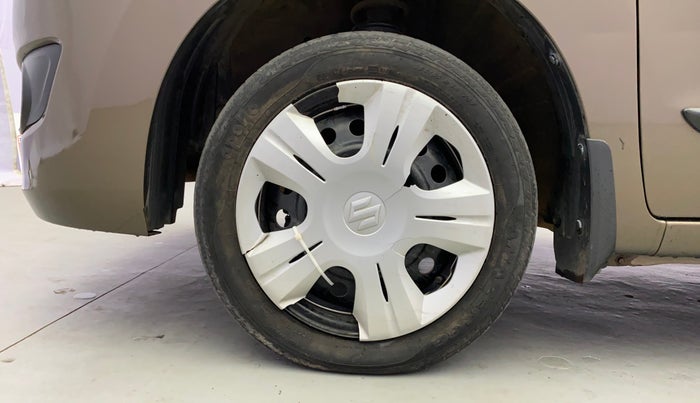 2013 Maruti Wagon R 1.0 VXI, Petrol, Manual, 29,475 km, Left Front Wheel