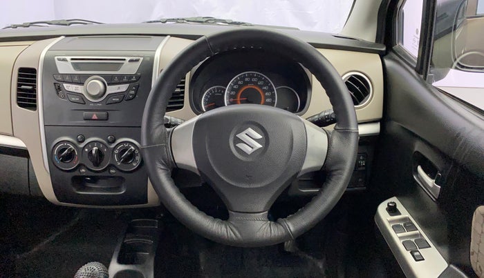 2013 Maruti Wagon R 1.0 VXI, Petrol, Manual, 29,475 km, Steering Wheel Close Up