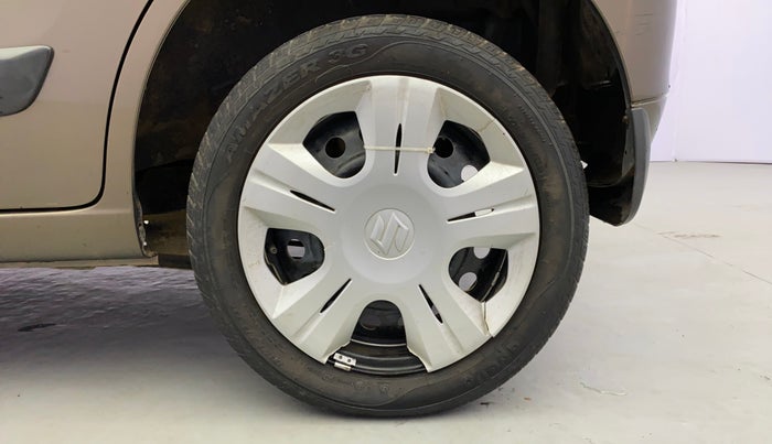 2013 Maruti Wagon R 1.0 VXI, Petrol, Manual, 29,475 km, Left Rear Wheel