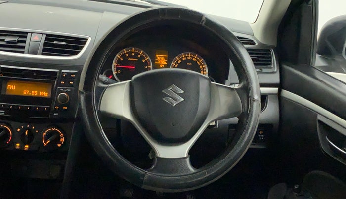 2015 Maruti Swift VXI, Petrol, Manual, 75,505 km, Steering Wheel Close Up