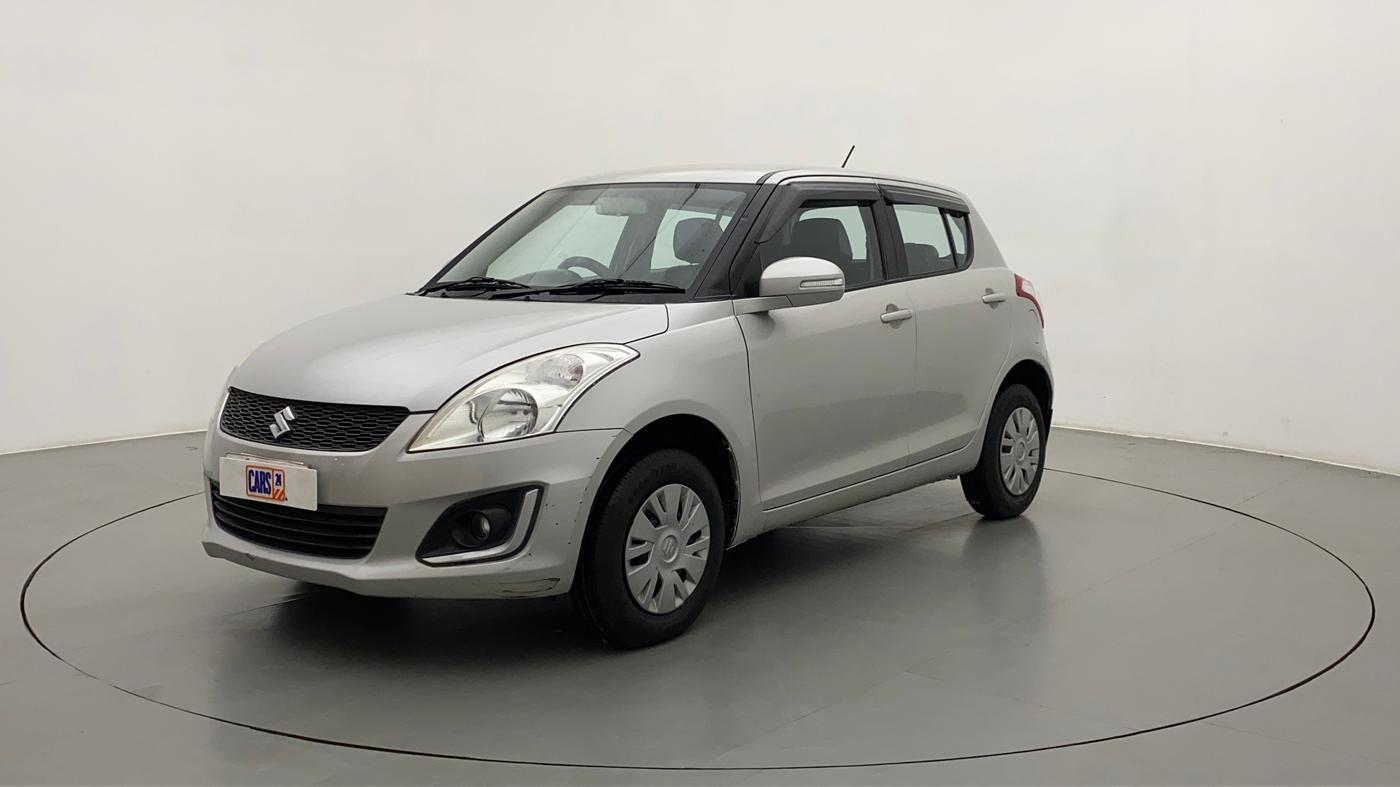 2015 Maruti Swift VXI, Petrol, Manual, 75,505 km, Left Front Diagonal