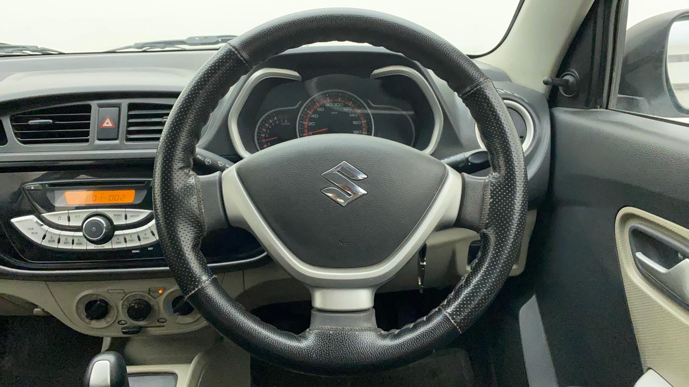 2016 Maruti Alto K10 VXI AMT, Petrol, Automatic, 62,087 km, Steering Wheel Close Up