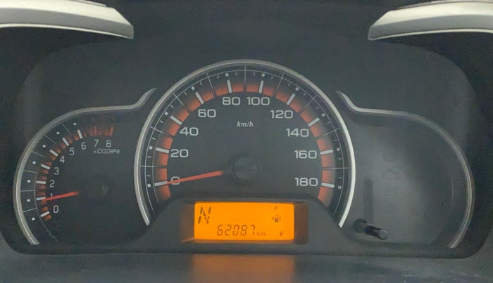 2016 Maruti Alto K10 VXI AMT, Petrol, Automatic, 62,087 km, Odometer Image