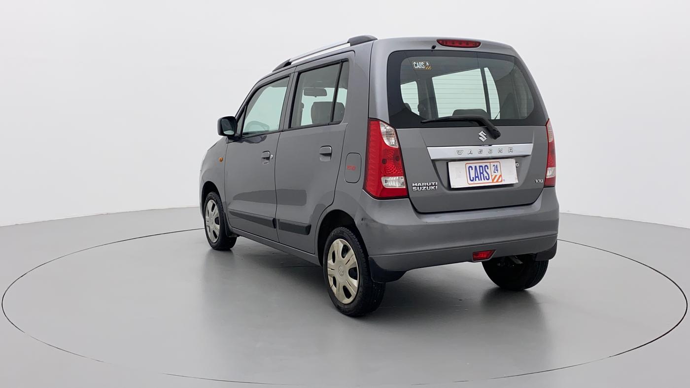 2013 Maruti Wagon R 1.0 VXI, Petrol, Manual, 54,296 km, Left Back Diagonal