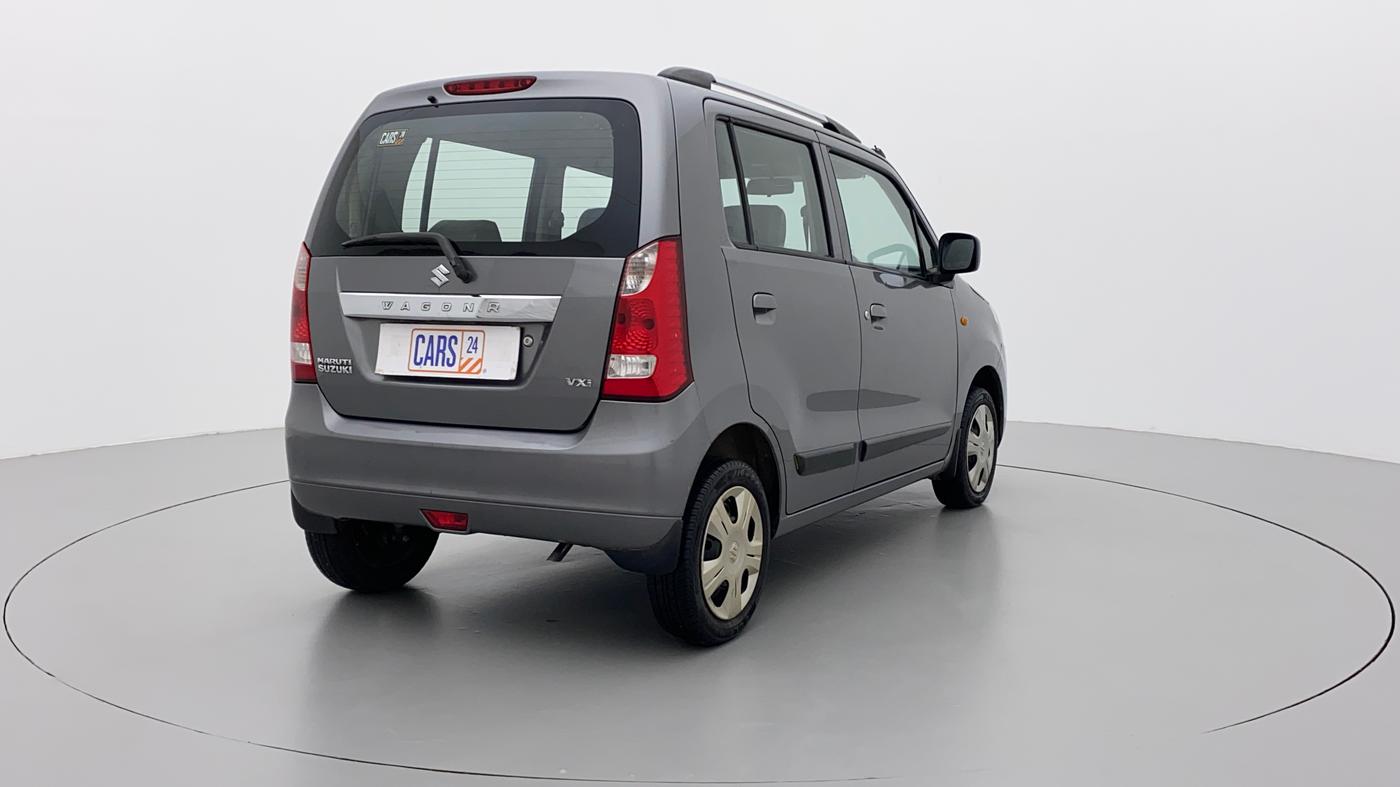 2013 Maruti Wagon R 1.0 VXI, Petrol, Manual, 54,296 km, Right Back Diagonal