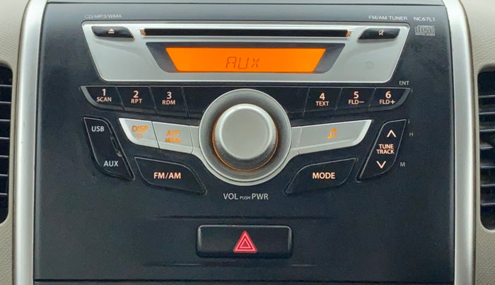 2013 Maruti Wagon R 1.0 VXI, Petrol, Manual, 54,296 km, Infotainment System