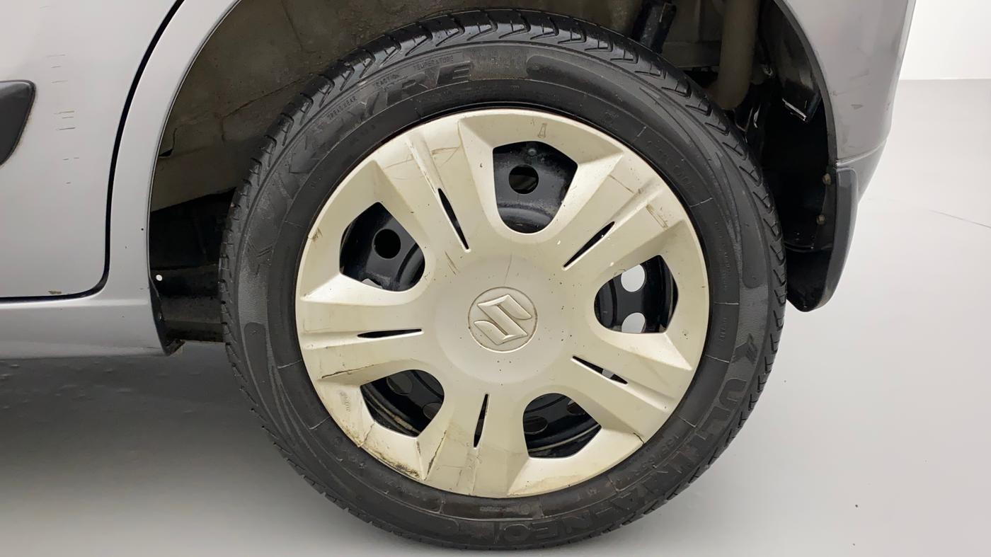 2013 Maruti Wagon R 1.0 VXI, Petrol, Manual, 54,296 km, Left Rear Wheel