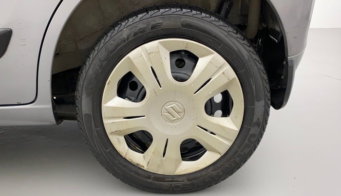 2013 Maruti Wagon R 1.0 VXI, Petrol, Manual, 54,296 km, Left Rear Wheel