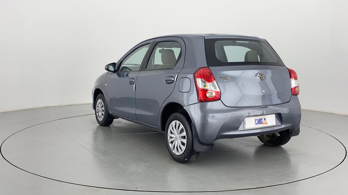2014 Toyota Etios Liva G, Petrol, Manual, 25,919 km, Left Back Diagonal