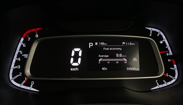 2023 KIA SONET GTX PLUS 1.0 DCT, Petrol, Automatic, 33,929 km, Odometer Image