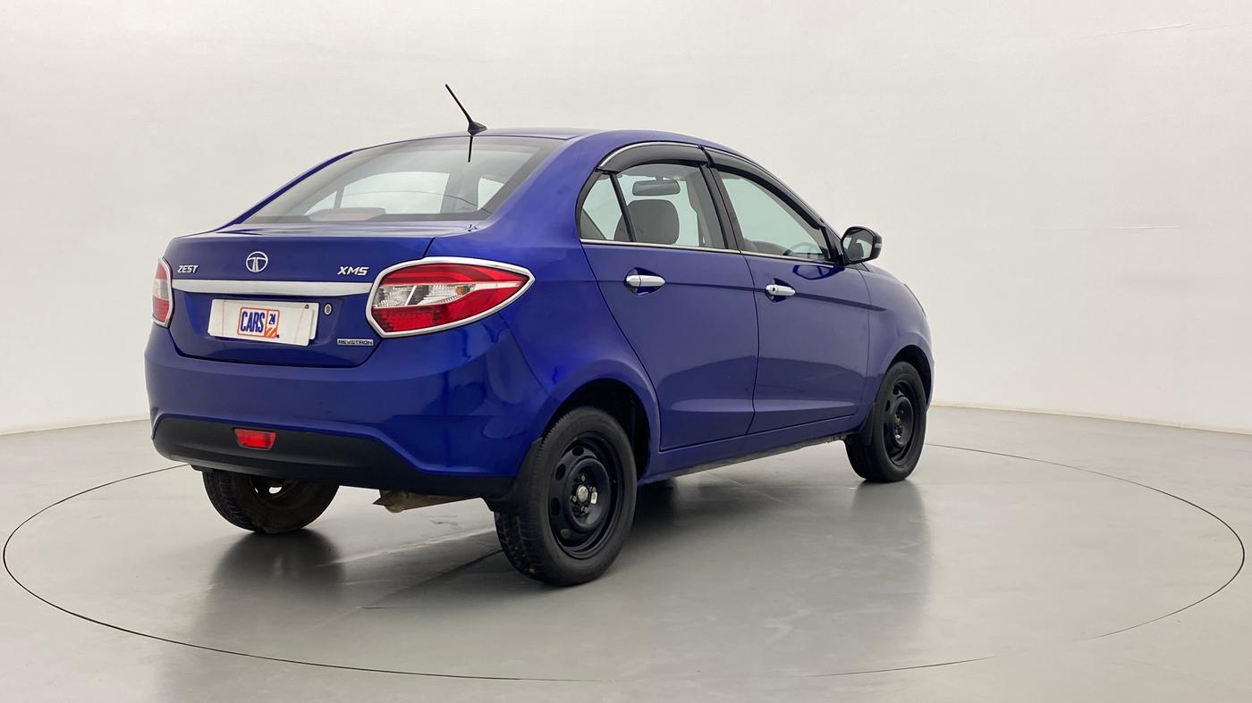 2016 Tata Zest XMS RT, Petrol, Manual, 61,550 km, Right Back Diagonal