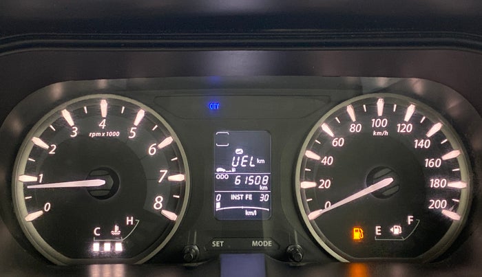 2016 Tata Zest XMS RT, Petrol, Manual, 61,550 km, Odometer Image