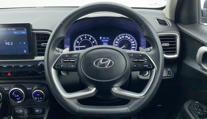 2022 Hyundai VENUE SX PLUS 1.0 TURBO DCT, Petrol, Automatic, 23,220 km, Steering Wheel Close Up