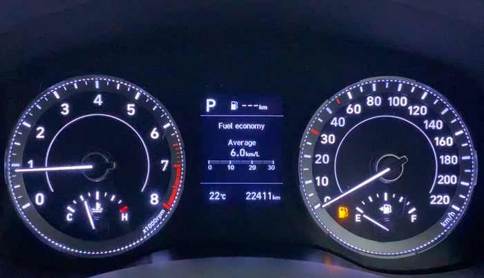 2022 Hyundai VENUE SX PLUS 1.0 TURBO DCT, Petrol, Automatic, 23,220 km, Odometer Image