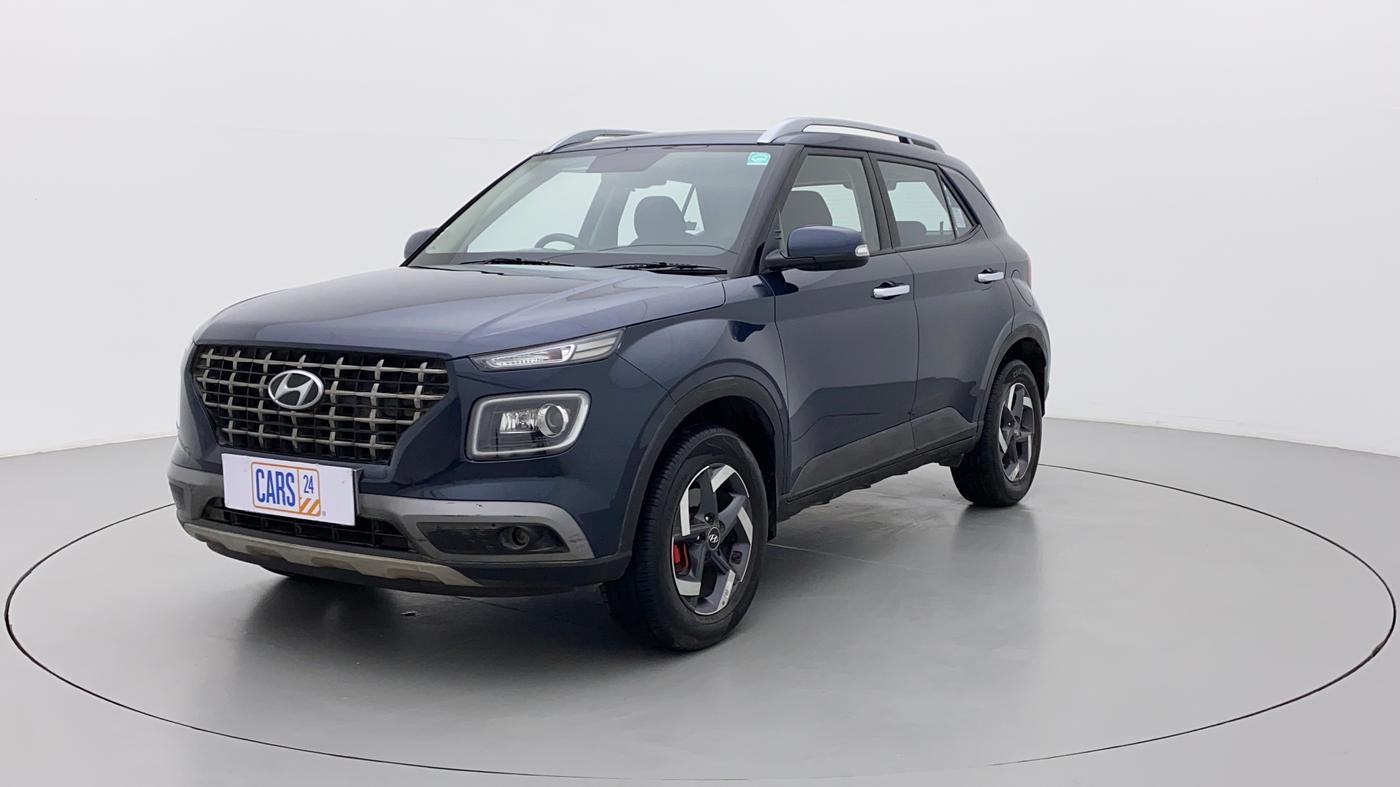 2022 Hyundai VENUE SX PLUS 1.0 TURBO DCT, Petrol, Automatic, 23,220 km, Left Front Diagonal