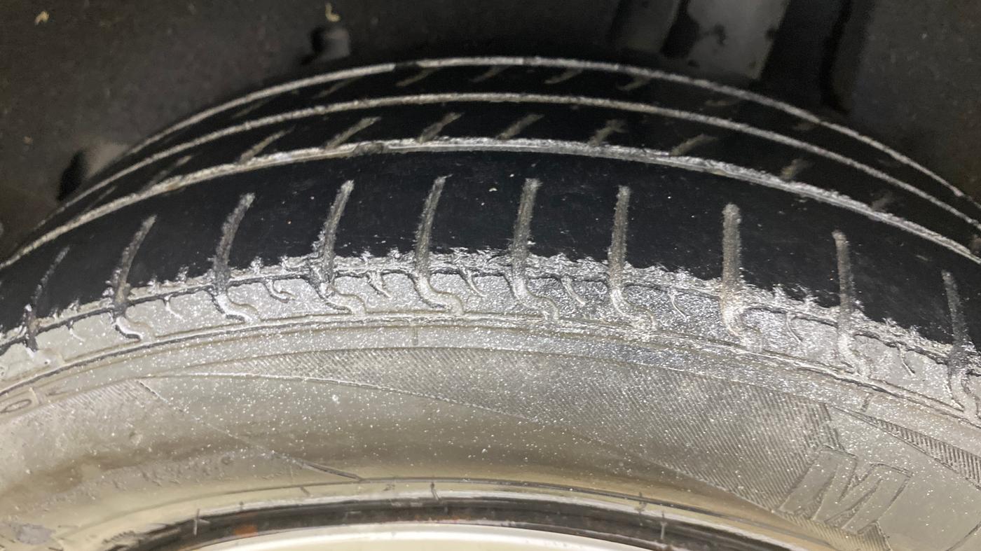 2020 Maruti Baleno DELTA PETROL 1.2, Petrol, Manual, 73,872 km, Left Rear Tyre Tread