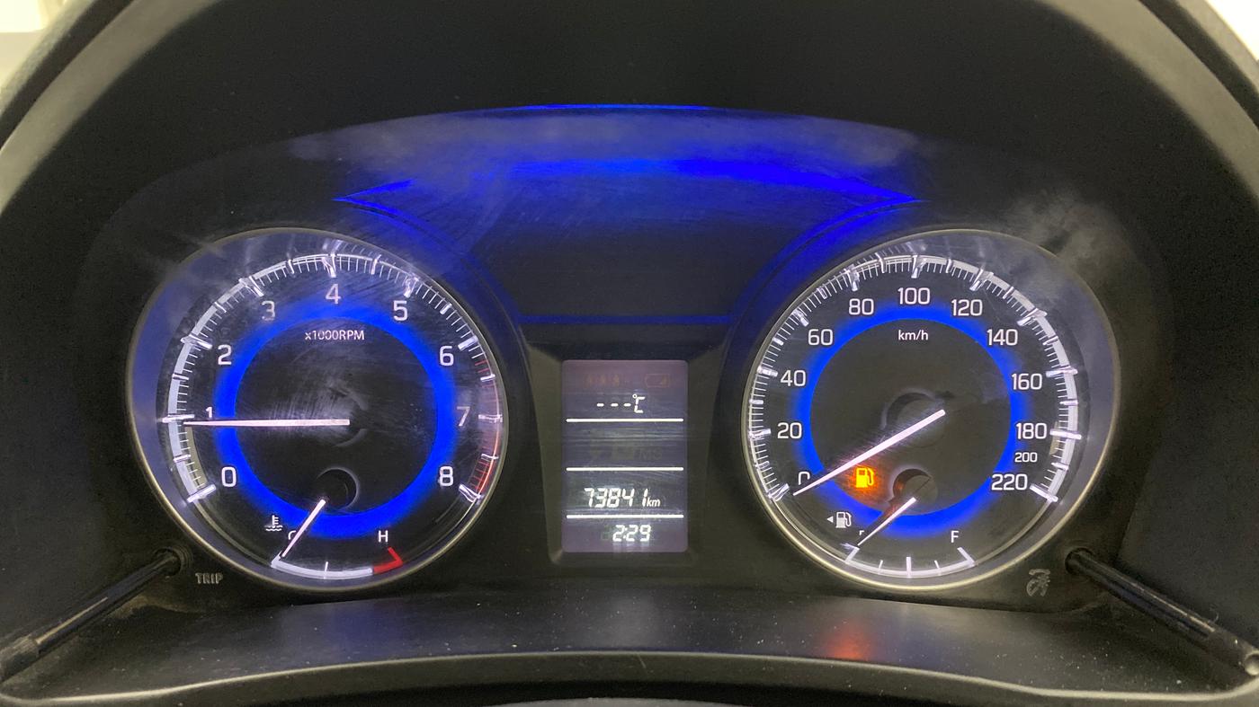 2020 Maruti Baleno DELTA PETROL 1.2, Petrol, Manual, 73,872 km, Odometer Image