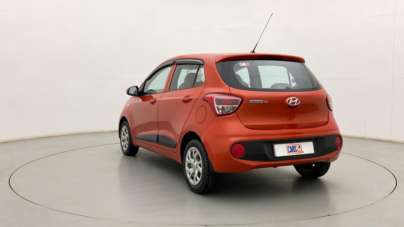 2018 Hyundai Grand i10 MAGNA AT 1.2 KAPPA VTVT, Petrol, Automatic, 26,646 km, Left Back Diagonal