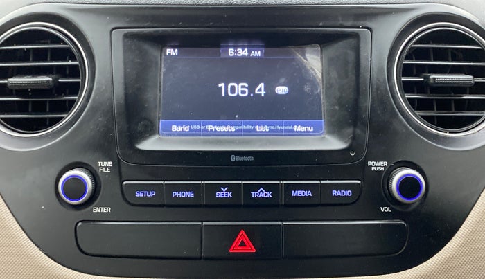 2018 Hyundai Grand i10 MAGNA AT 1.2 KAPPA VTVT, Petrol, Automatic, 26,646 km, Infotainment System