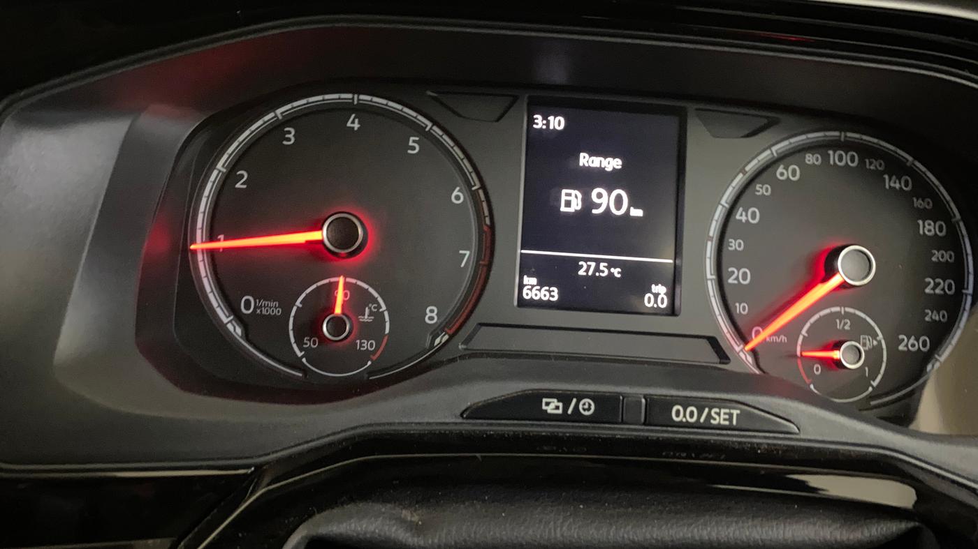 2024 Volkswagen VIRTUS HIGHLINE TSI 1.0 MT, Petrol, Manual, 6,662 km, Odometer Image
