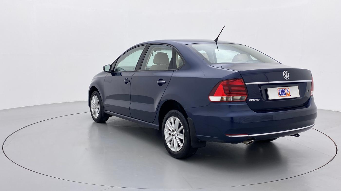 2015 Volkswagen Vento HIGHLINE PETROL, Petrol, Manual, 26,435 km, Left Back Diagonal