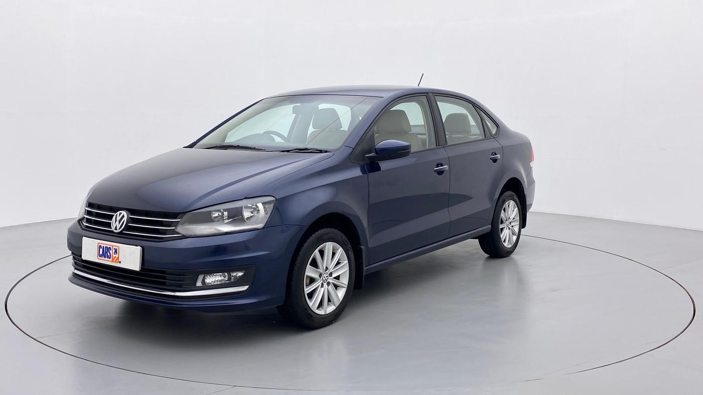2015 Volkswagen Vento HIGHLINE PETROL, Petrol, Manual, 26,435 km, Left Front Diagonal