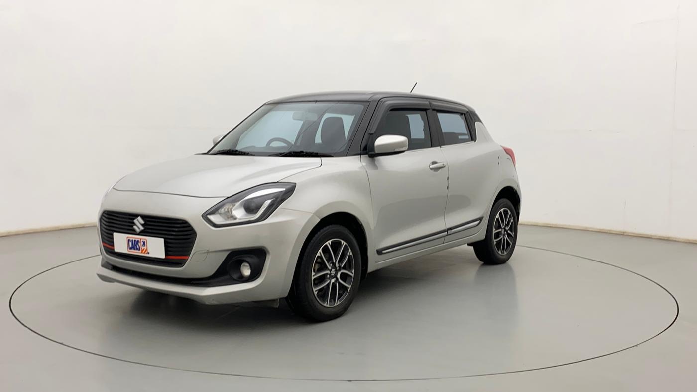 2019 Maruti Swift ZXI PLUS AMT, Petrol, Automatic, 90,696 km, Left Front Diagonal