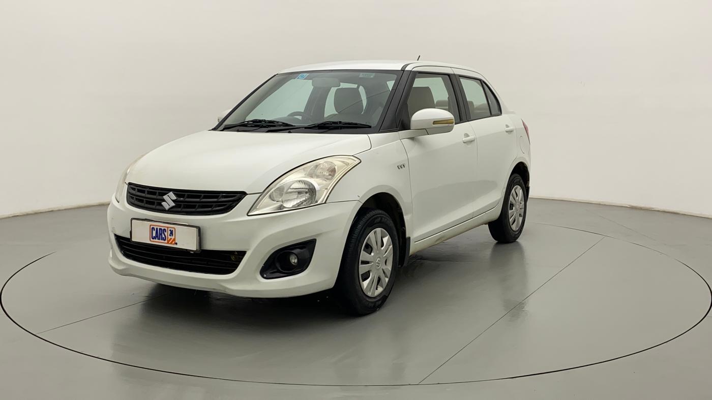 2013 Maruti Swift Dzire VXI, Petrol, Manual, 78,853 km, Left Front Diagonal