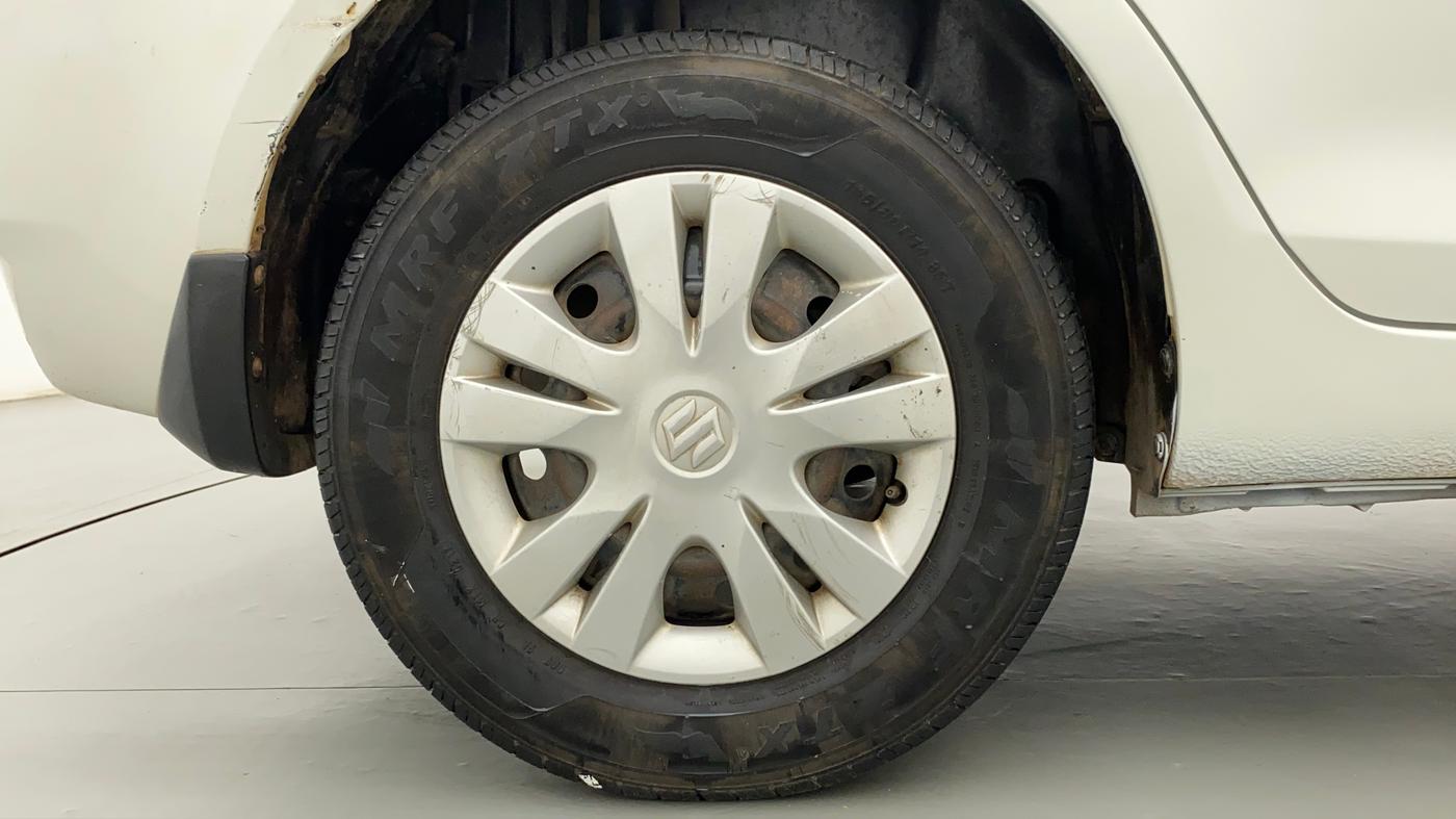 2013 Maruti Swift Dzire VXI, Petrol, Manual, 78,853 km, Right Rear Wheel