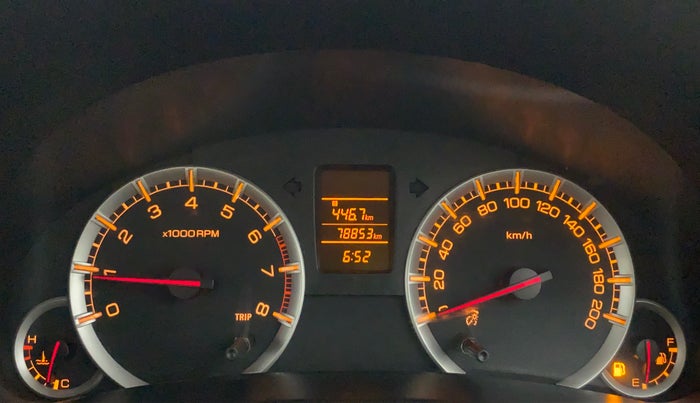 2013 Maruti Swift Dzire VXI, Petrol, Manual, 78,853 km, Odometer Image