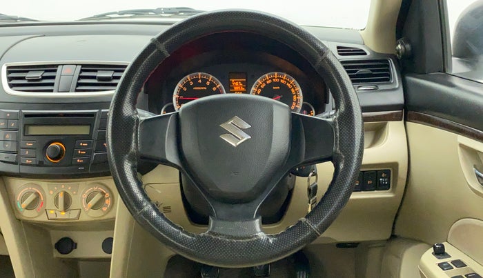2013 Maruti Swift Dzire VXI, Petrol, Manual, 78,853 km, Steering Wheel Close Up
