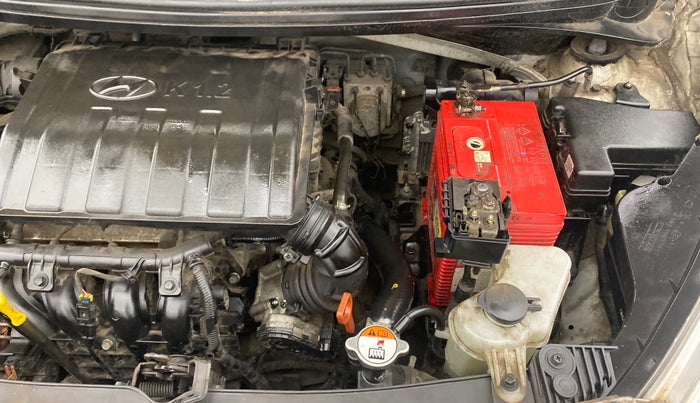 2016 Hyundai Grand i10 ASTA AT 1.2 KAPPA VTVT, Petrol, Automatic, 26,630 km, Engine View - Left