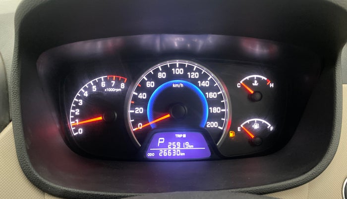 2016 Hyundai Grand i10 ASTA AT 1.2 KAPPA VTVT, Petrol, Automatic, 26,630 km, Odometer Image