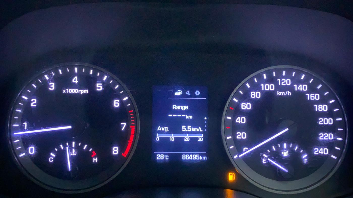 2018 Hyundai Tucson 2WD MT PETROL, Petrol, Manual, 87,471 km, Odometer Image