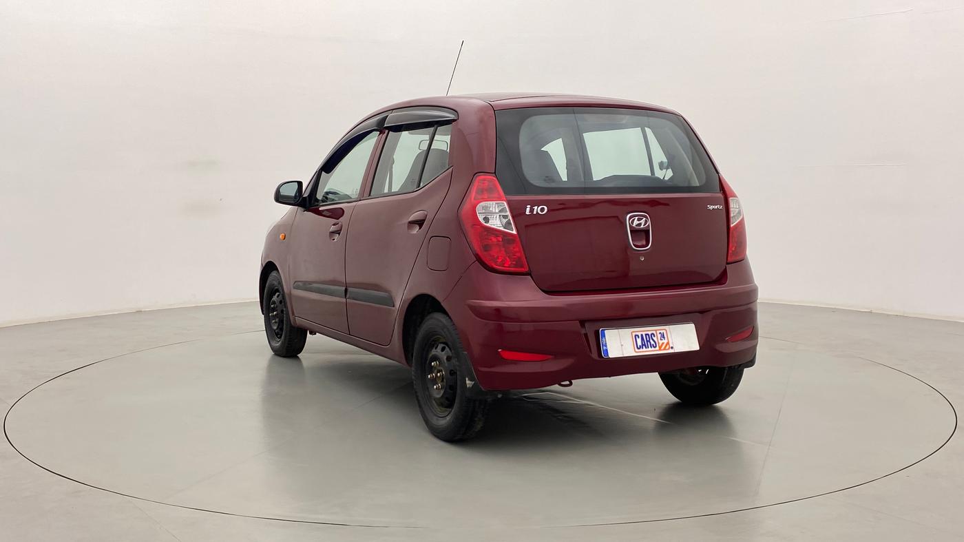 2014 Hyundai i10 SPORTZ 1.1 IRDE2, Petrol, Manual, 83,872 km, Left Back Diagonal