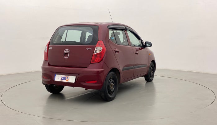 2014 Hyundai i10 SPORTZ 1.1 IRDE2, Petrol, Manual, 83,872 km, Right Back Diagonal