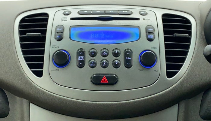 2011 Hyundai i10 SPORTZ 1.2, Petrol, Manual, Infotainment System