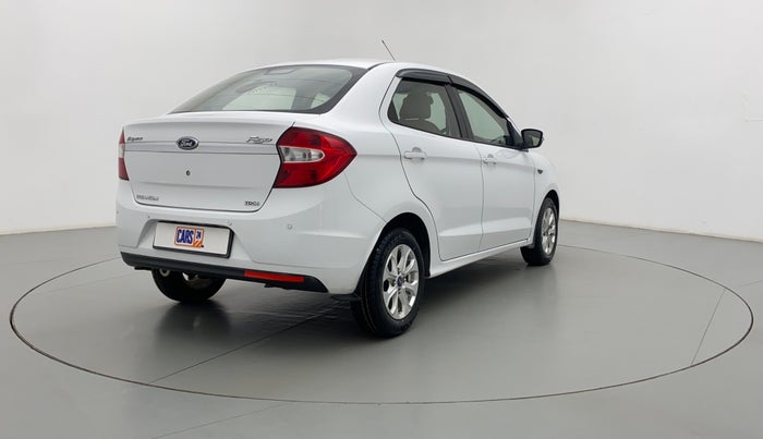 2017 Ford Figo Aspire 1.5 TITANIUM DIESEL, Diesel, Manual, 55,089 km, Right Back Diagonal (45- Degree) View