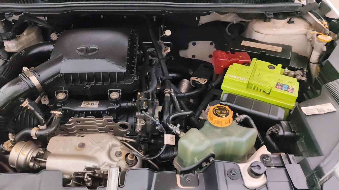 2023 Tata NEXON XZA PLUS PETROL, Petrol, Automatic, 45,779 km, Engine View - Left