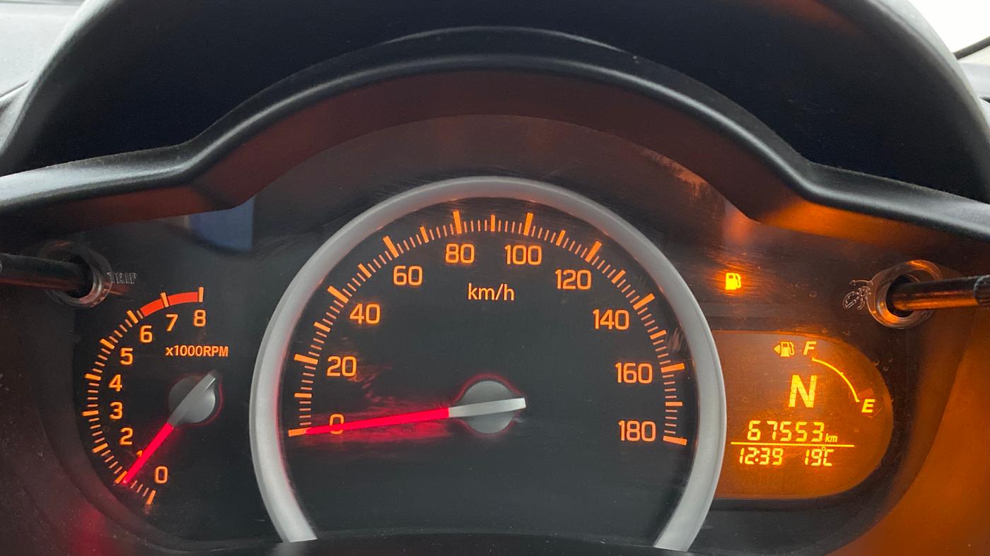 2018 Maruti Celerio ZXI AMT (O), Petrol, Automatic, 67,553 km, Odometer Image
