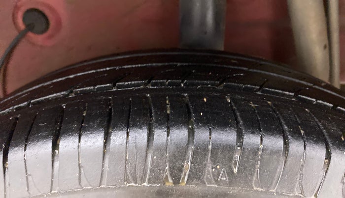 2018 Maruti Celerio ZXI AMT (O), Petrol, Automatic, 67,553 km, Left Rear Tyre Tread