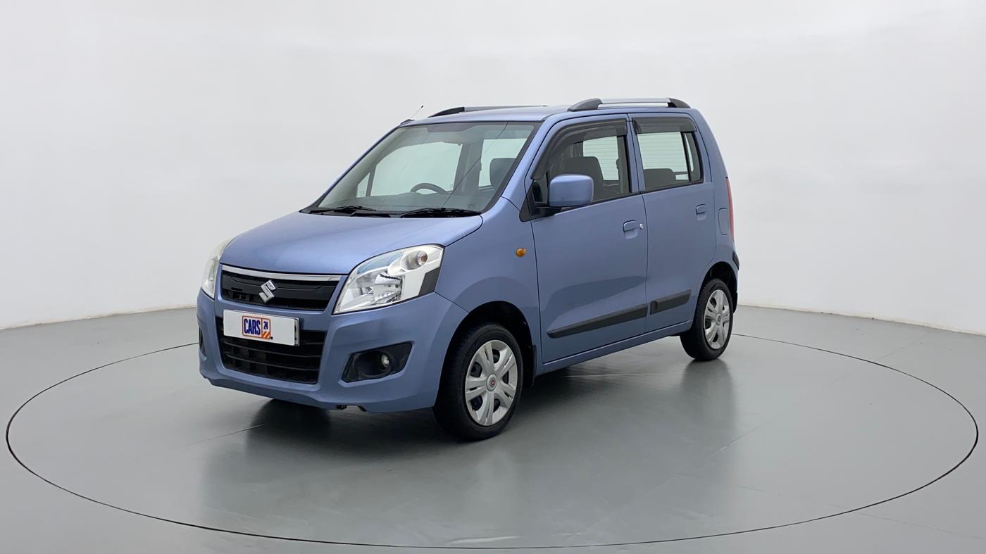 2016 Maruti Wagon R 1.0 VXI AMT, Petrol, Automatic, 59,424 km, Left Front Diagonal