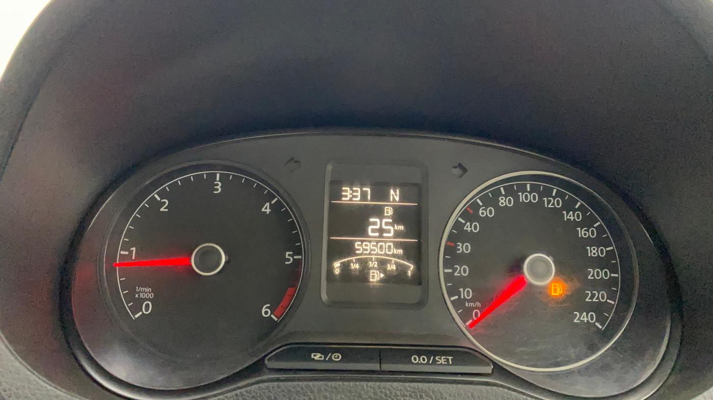 2019 Volkswagen Ameo HIGHLINE PLUS 1.5L AT 16 ALLOY, Diesel, Automatic, 59,663 km, Odometer Image