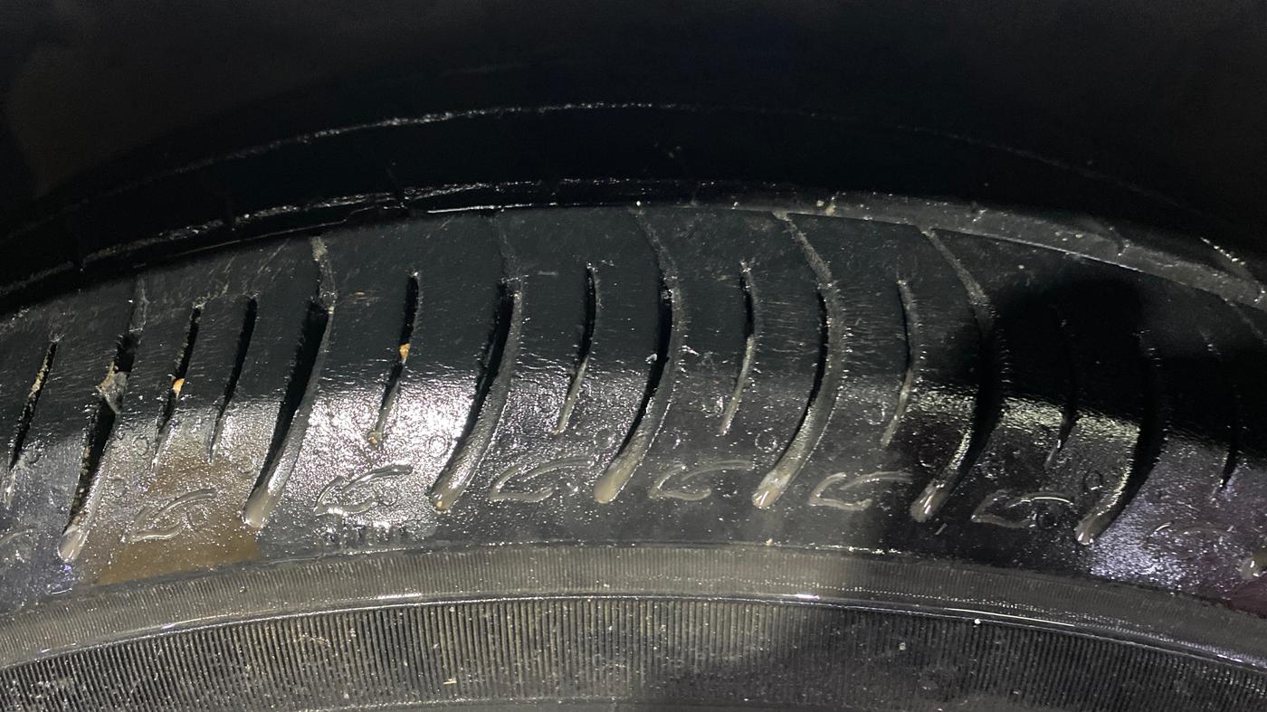 2016 Hyundai Verna 1.4 VTVT, Petrol, Manual, 70,713 km, Left Front Tyre Tread