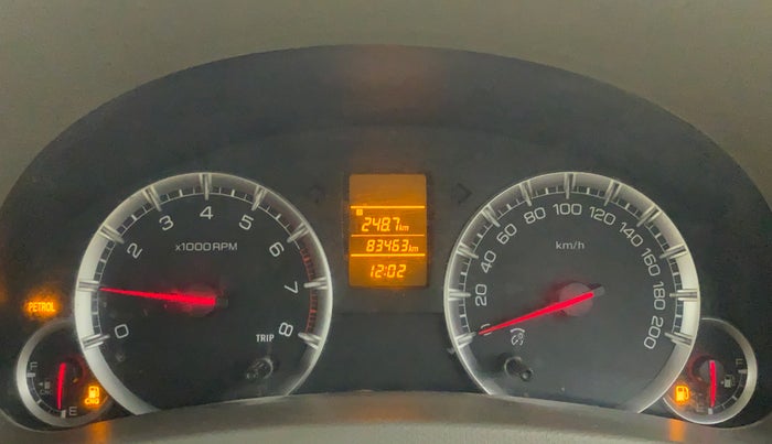 2014 Maruti Ertiga VXI CNG, CNG, Manual, 83,463 km, Odometer Image