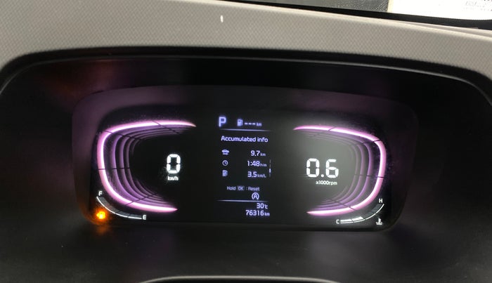 2023 KIA CARENS  PRESTIGE PLUS 1.5 TURBO PETROL DCT 7 STR, Petrol, Automatic, 76,316 km, Odometer Image